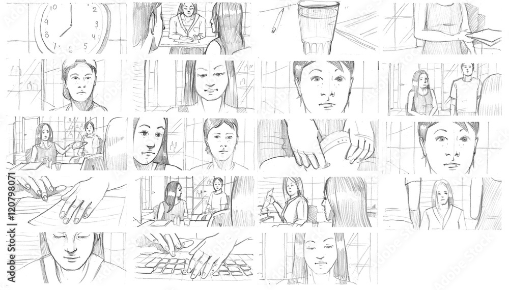 Pencil storyboards Pencil storyboards