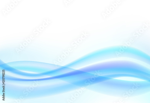abstract wave background blue