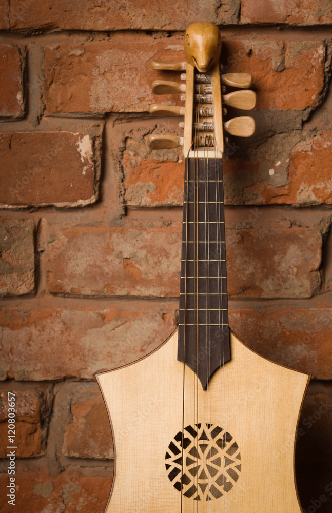 Fototapeta premium Renaissance lute (citole)