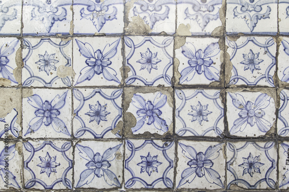 Typical decorative tiles
