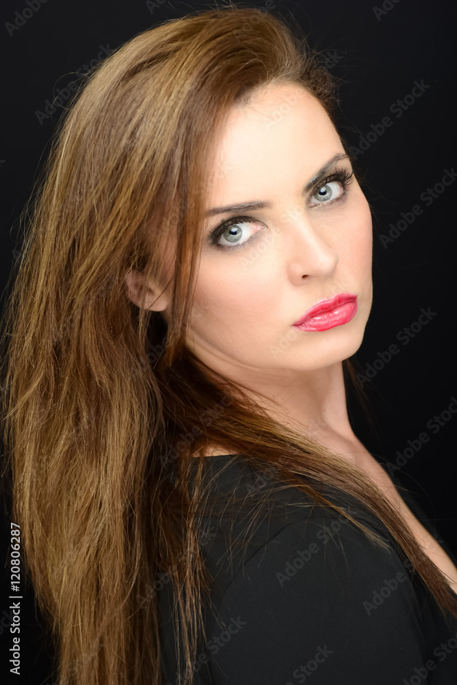 Naklejka premium Portrait