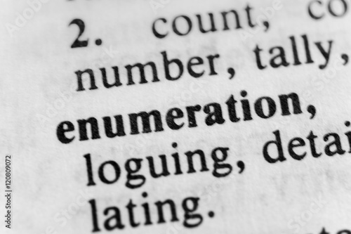 Enumeration
