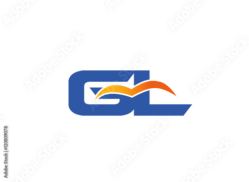 GL letter logo 