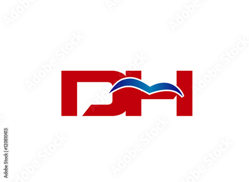 Free Download D and H logo vector
 - GFXLoad
