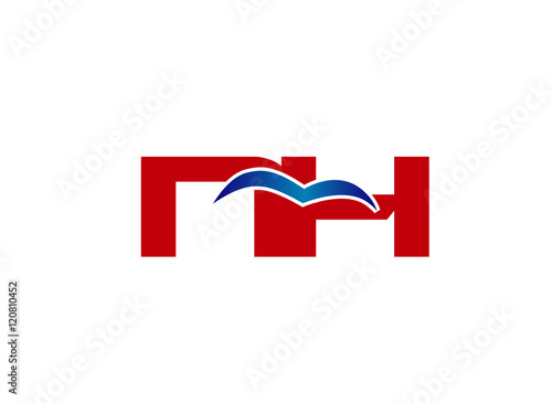 Wallpaper Mural N and H logo vector
 Torontodigital.ca