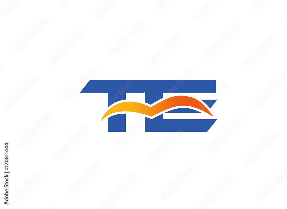 Fototapeta premium Te logo 