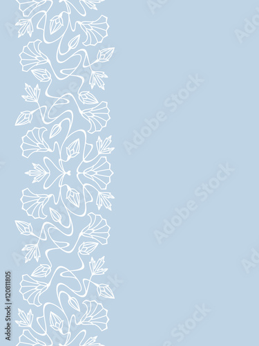 Vector art nouveau card.