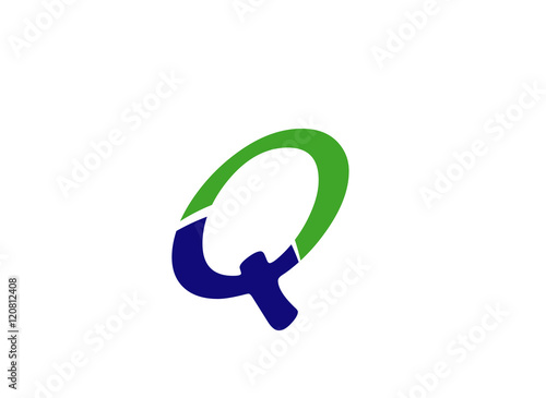 Letter q logo icon design template elements
