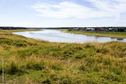 Rural landscape at summer