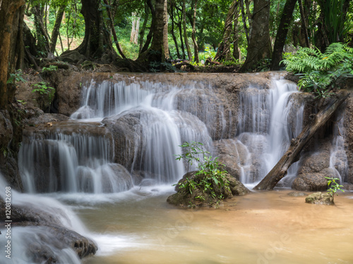 Waterfall in the forest  Thailand