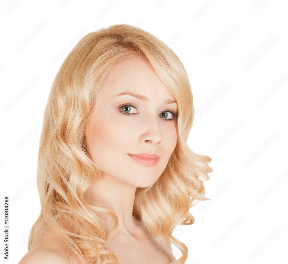 the beautiful blonde with an ideal face the beautiful blonde with an ideal face