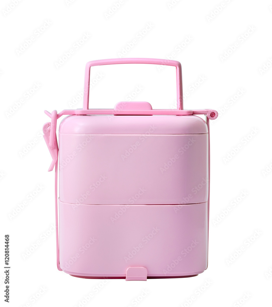 Plastic food container / Plastic food container on white background. Plastic food container / Plastic food container on white background.