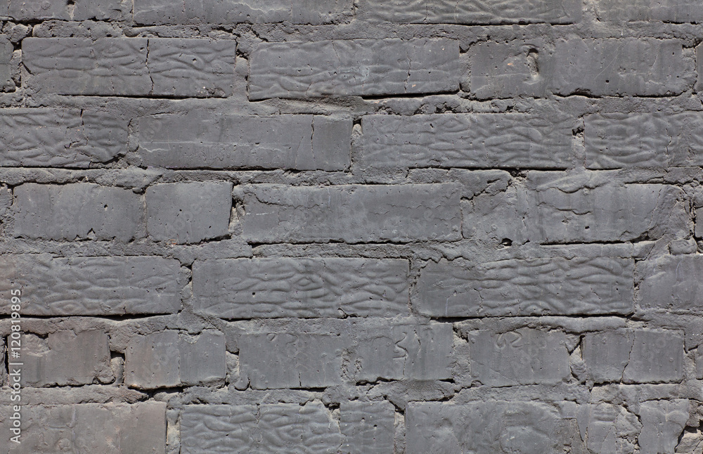 background wall brick gray, black, bright texture background wall brick gray, black, bright texture