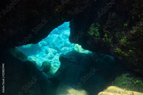 Cave Underwater