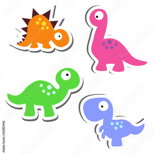 collection of cute stickers. Set of funny badges for clothes. Baby vector illustration. The pattern of children s toys