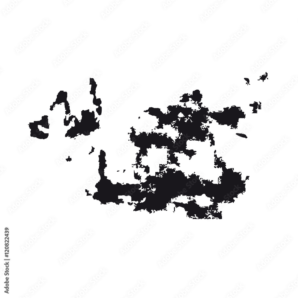 Fototapeta premium Background from black spots.