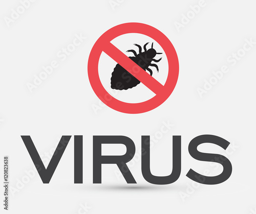Remove Virus Vector Symbol