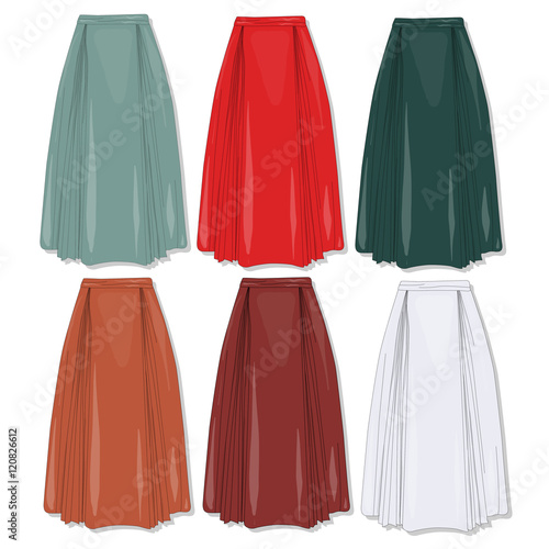 Skirt. Female clothes collection.