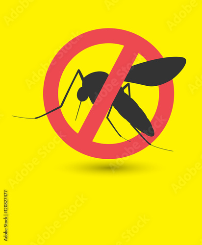 Forbid Mosquito Symbol