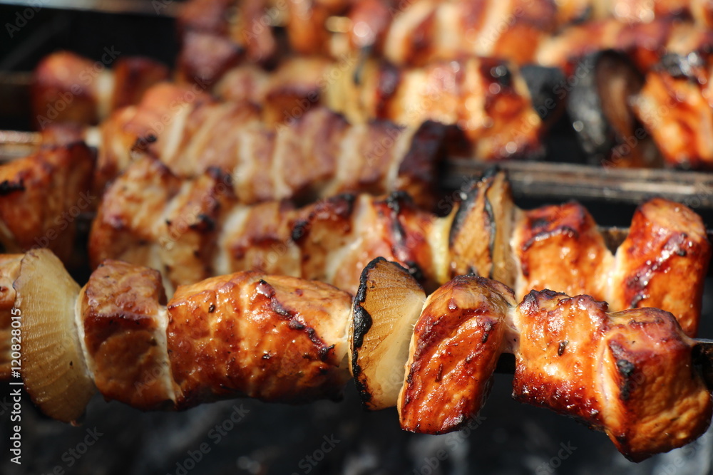shish kebab on nature shish kebab on nature