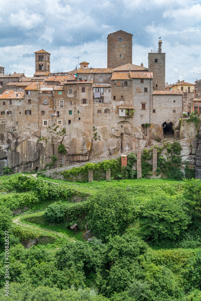 Vitorchiano, medieval rural village in Viterbo Province, Lazio (Italy)