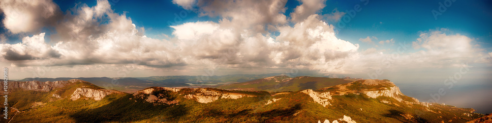 View from Ilyas Kaya mountain (Laspi, Crimea, Ukraine 2016)