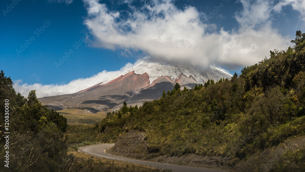Fototapeta premium vulcani dell ecuador