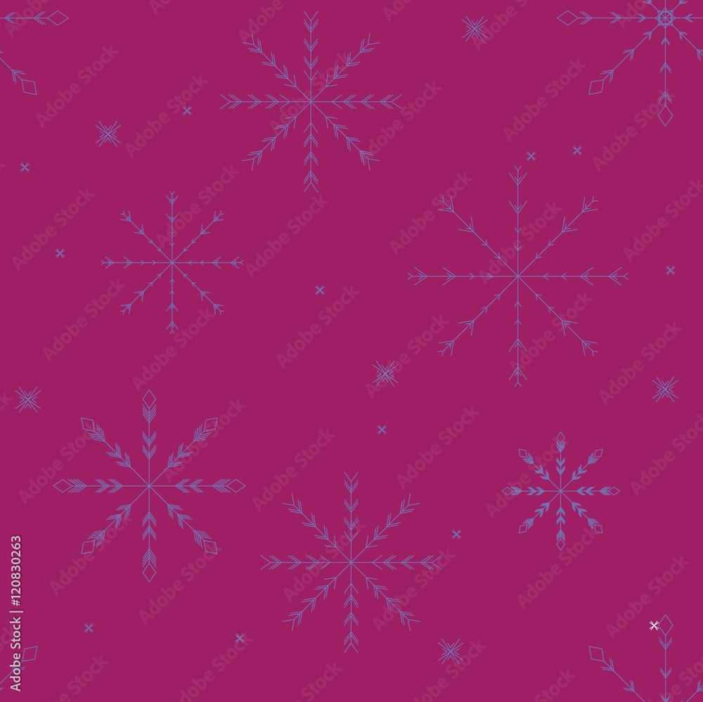 Christmas. New Year print. snowflakes. Christmas. New Year print. snowflakes.