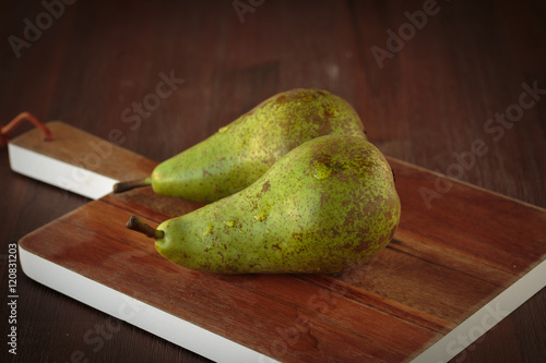 Fresh pear fruit