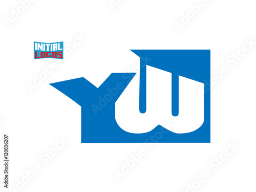 YW Initial Logo for your startup venture Free Download YW Initial Logo for your startup venture - GFXLoad