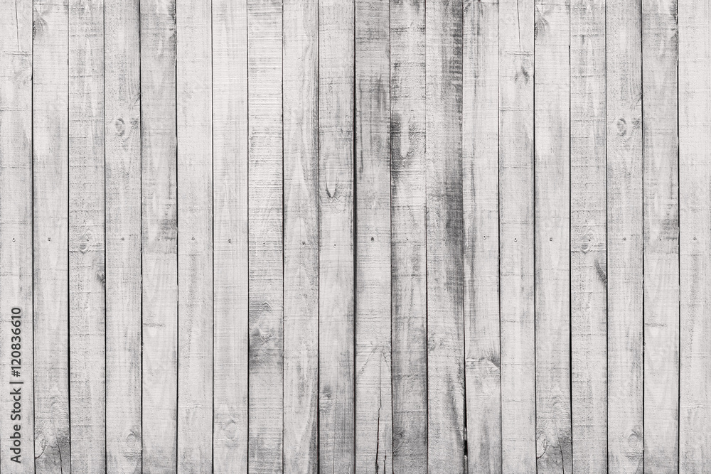 Obraz premium White wood texture