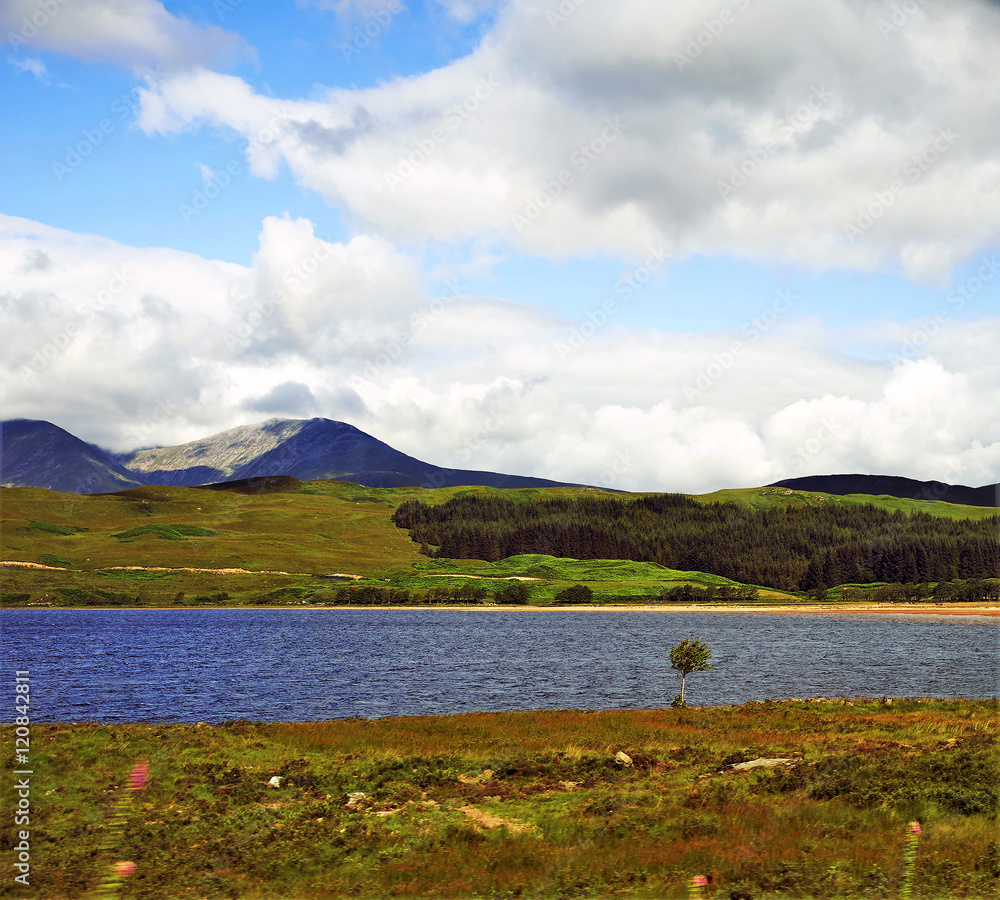 landscapes and villages of the highlands, Scotland