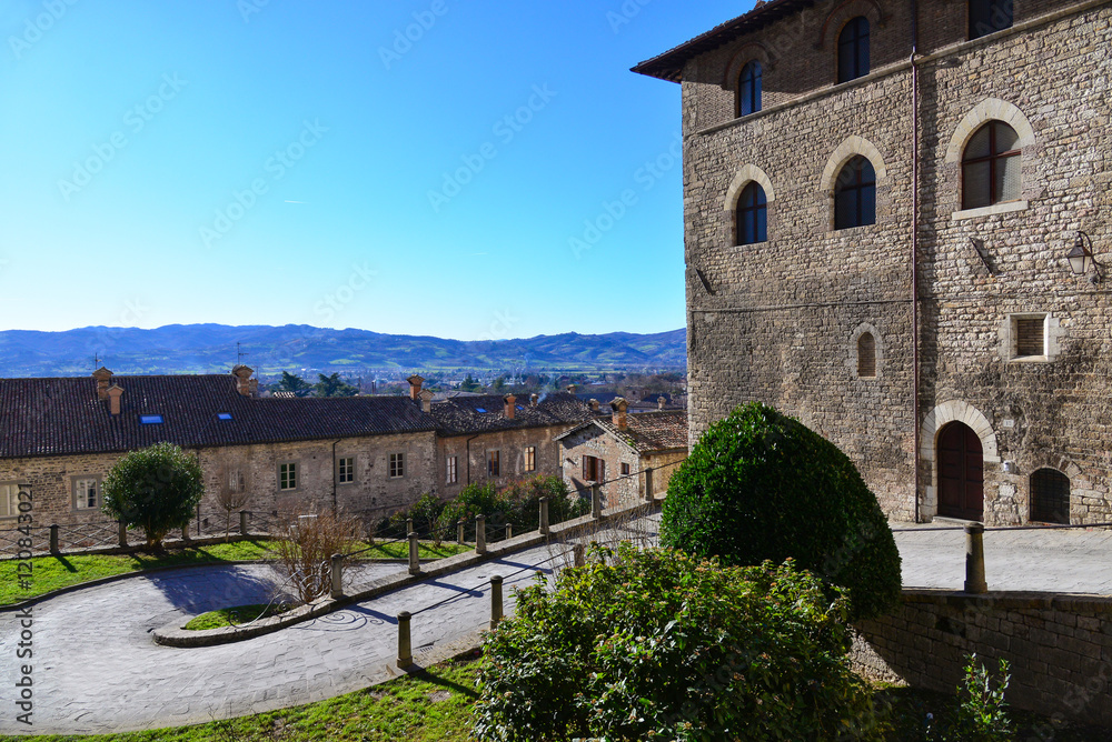 Gubbio (Italy) - One of the most beautiful medieval towns in Europe, in the heart of the Umbria Region, central Italy.