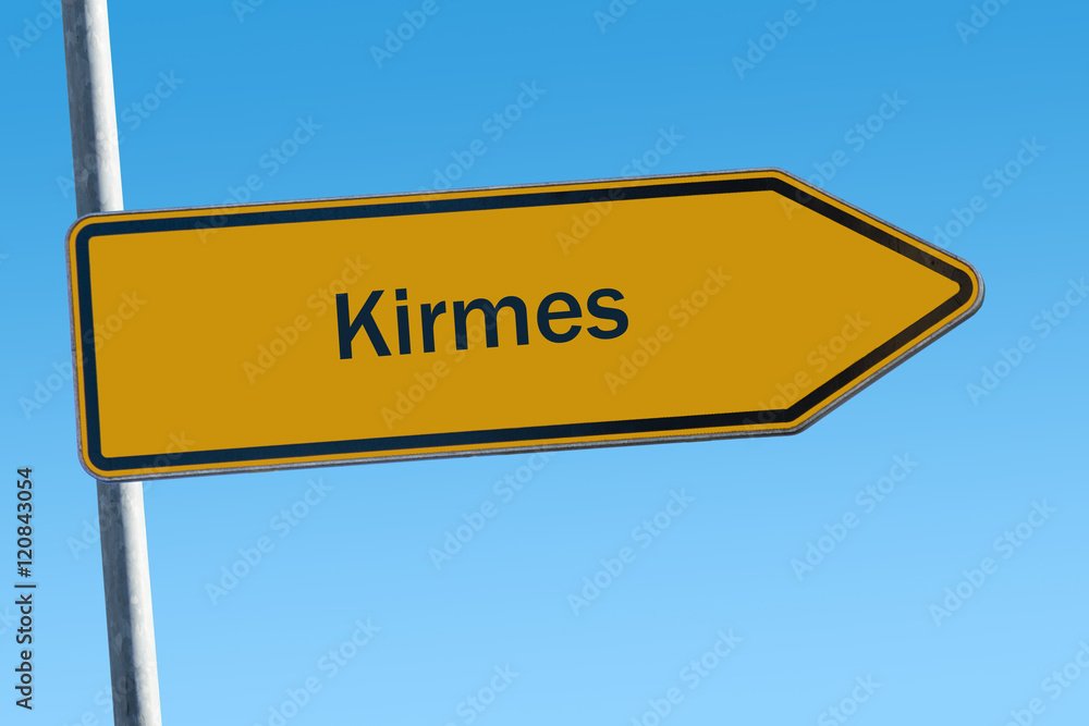 Fototapeta premium Schild 65 - Kirmes