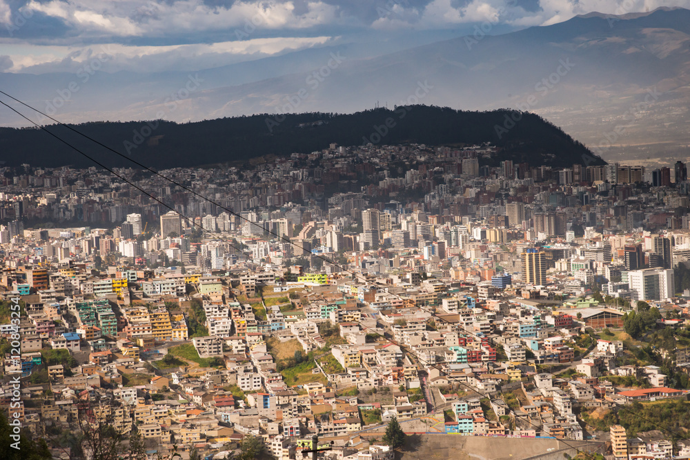 Fototapeta premium viste di quito,ecuador