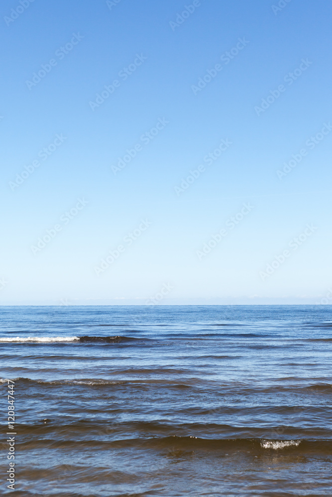 Blue Baltic sea. Blue Baltic sea.