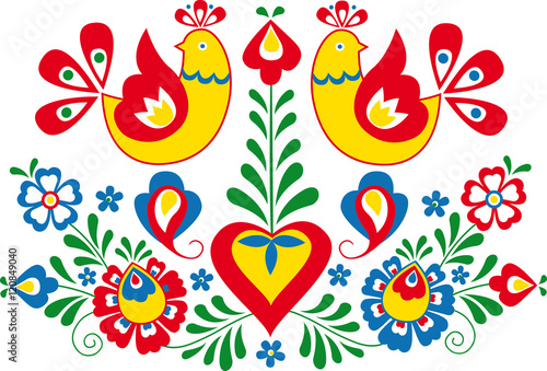 Moravian folk ornament