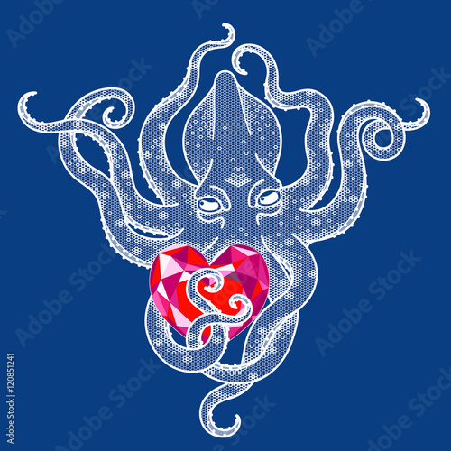Lace octopus