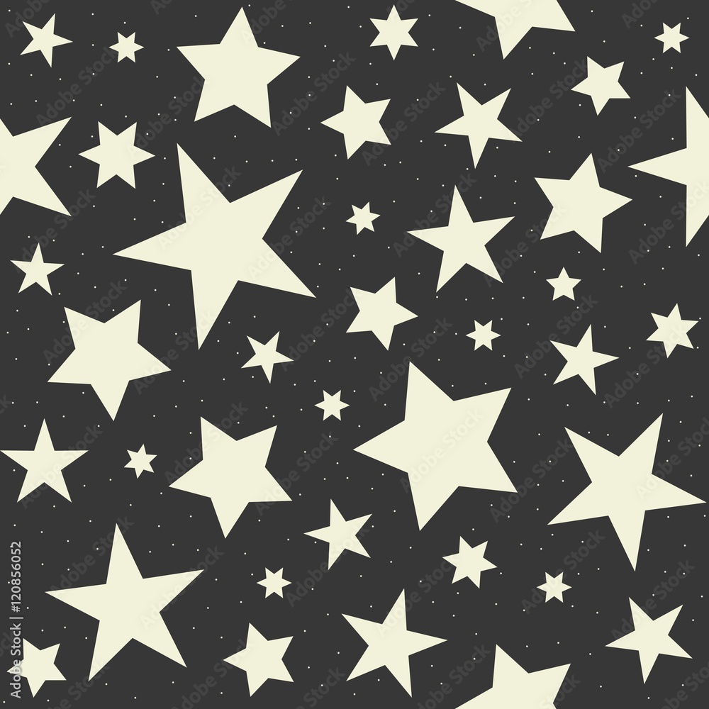 Fototapeta premium seamless pattern star design for Christmas and new year theme, for wrapping paper, background, backdrop