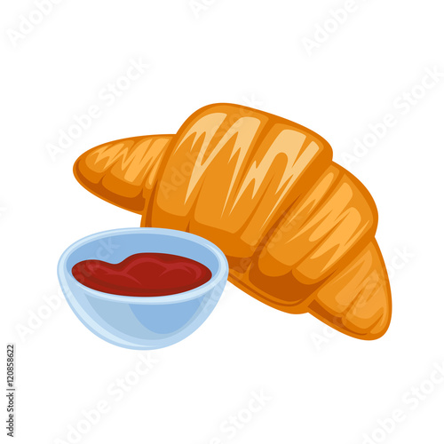 Vector breakfast food