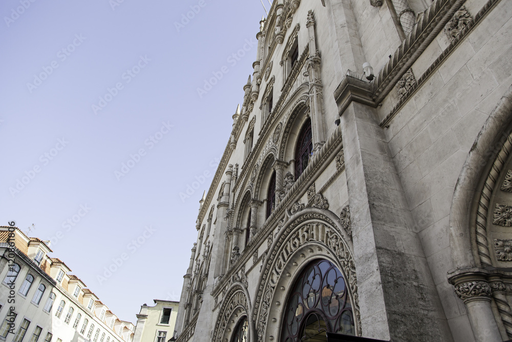 Lisbon old facade