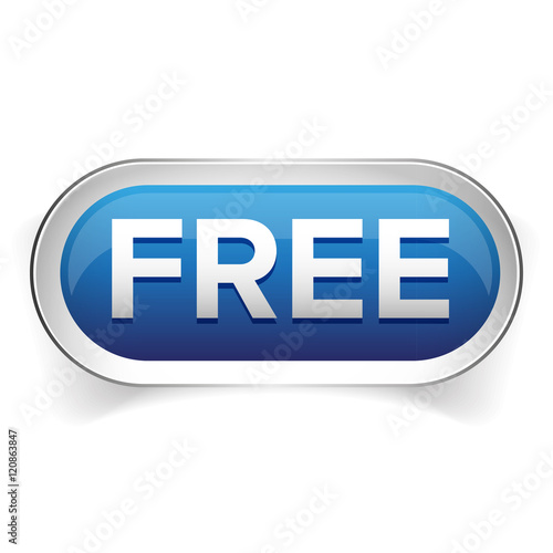 Free button for web vector