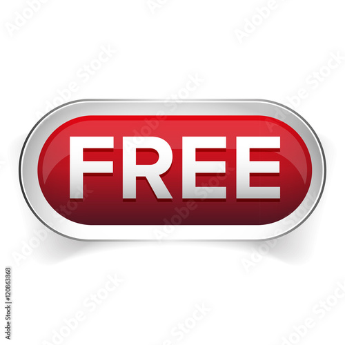 Free button for web vector