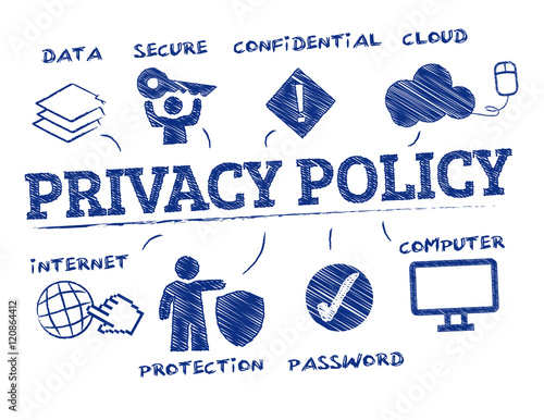 privacy policy concept doodle
