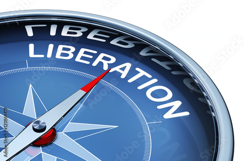 Cuadro en lienzo liberation compass