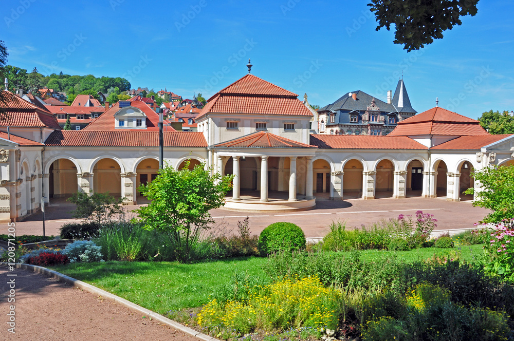 Wandelhalle im Kartausgarten in Eisenach Wandelhalle im Kartausgarten in Eisenach