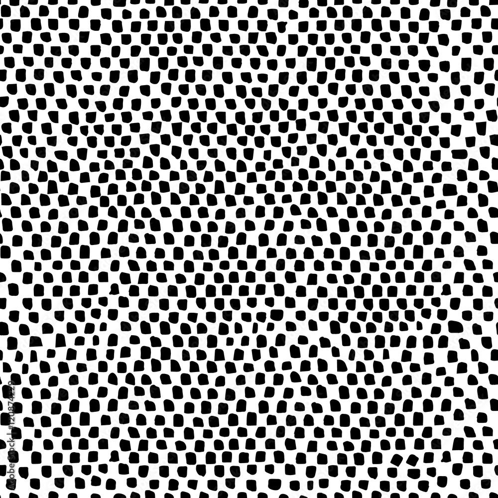 seamless vector pattern with hand drawn strokes