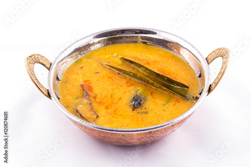 Dal tadka - north indian food - yellow dal fry