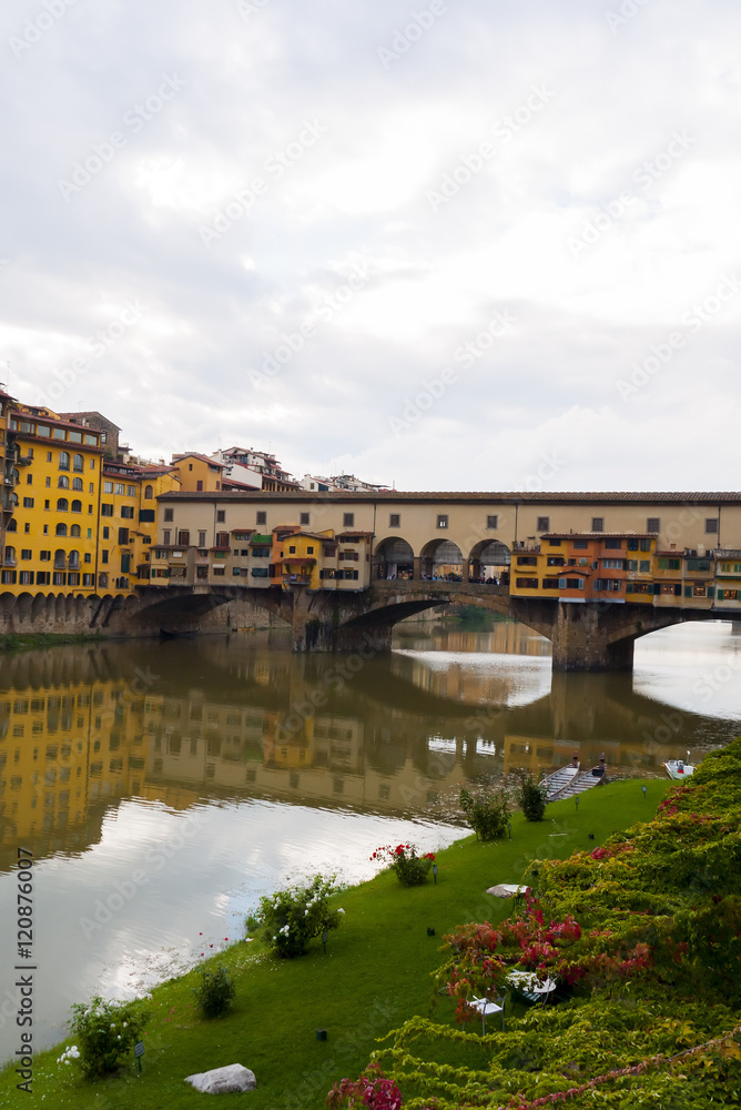 Italy Ponte Vecchio Florence Vertical