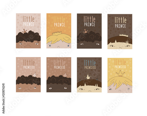 Set Of Multiethnical Children